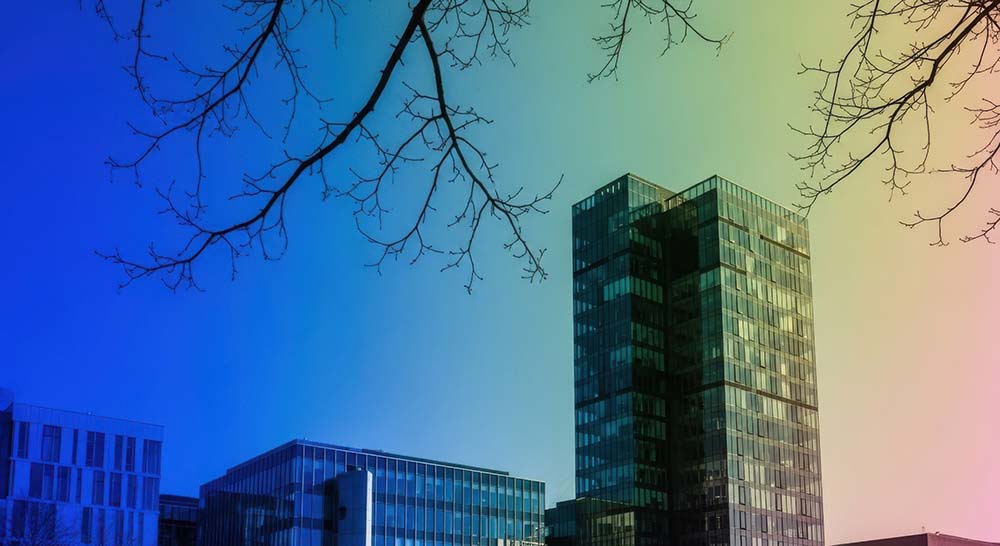 Edificio corporativo moderno